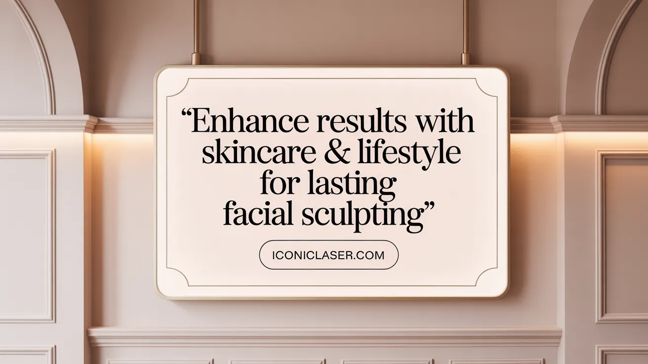 Enhance Results with Skincare & Lifestyle for Lasting Facial Sculpting