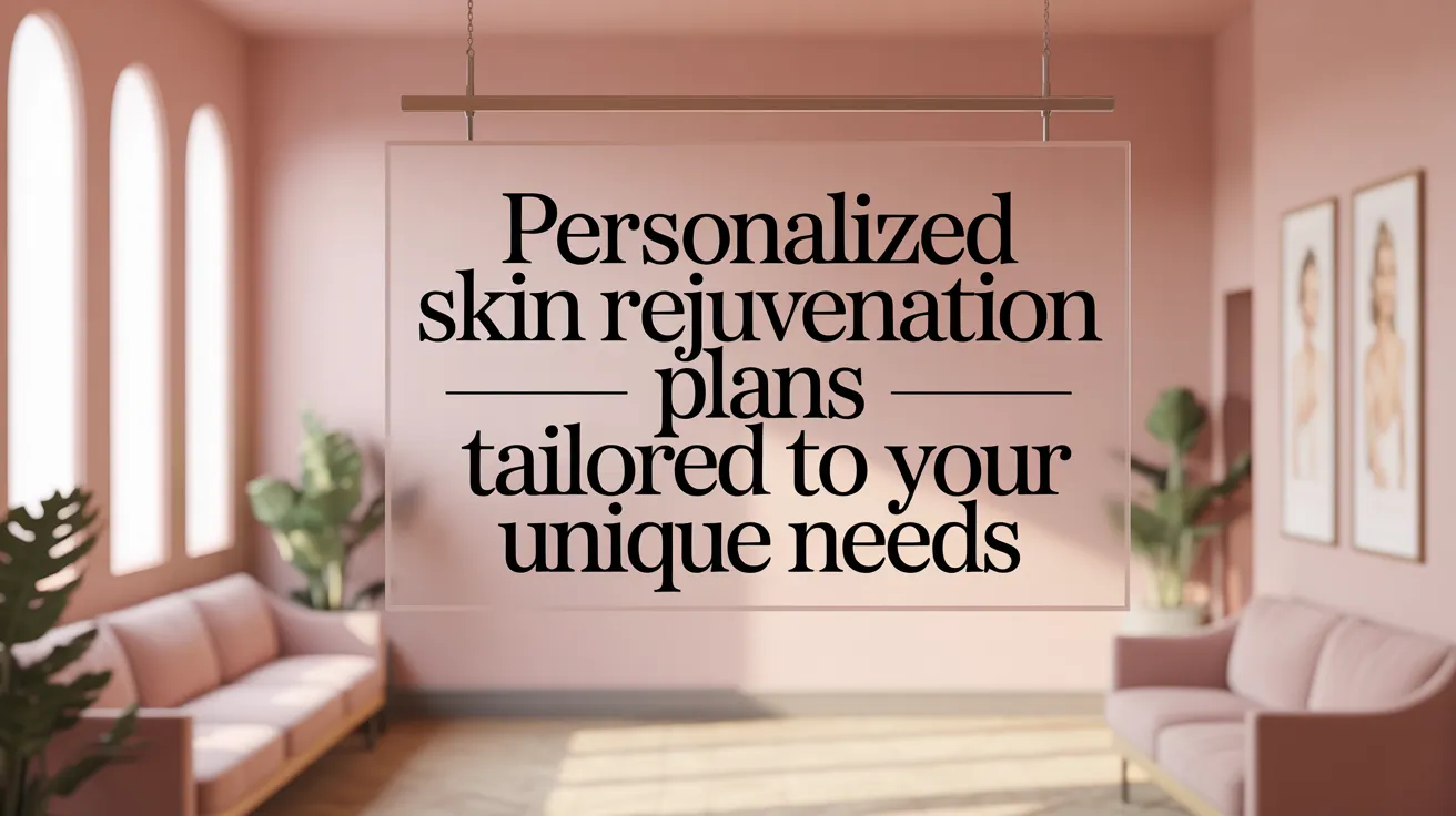 Personalized Skin Rejuvenation Plans Tailored to Your Unique Needs