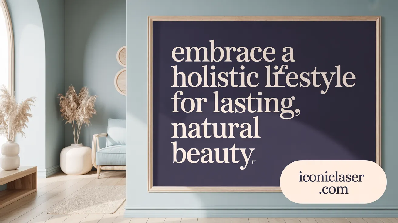 Embrace a holistic lifestyle for lasting, natural beauty