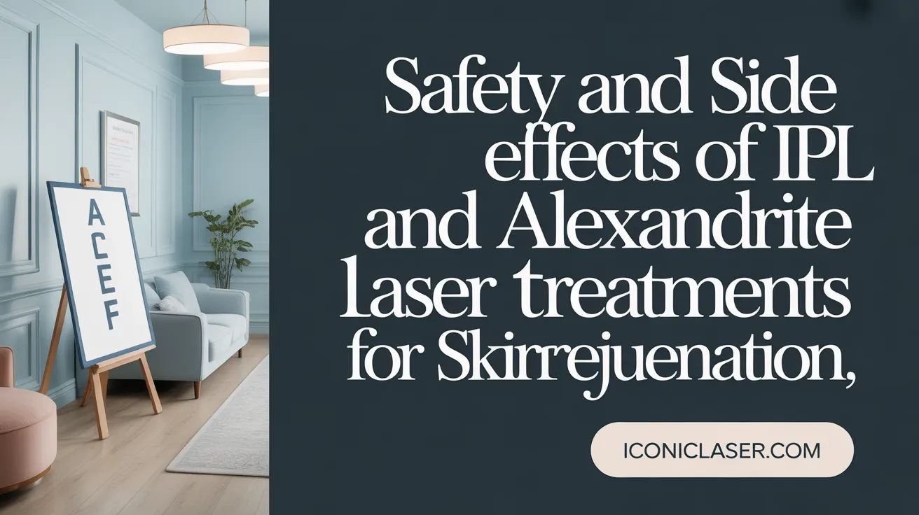 Safety and Side Effects of IPL and Alexandrite Laser Treatments