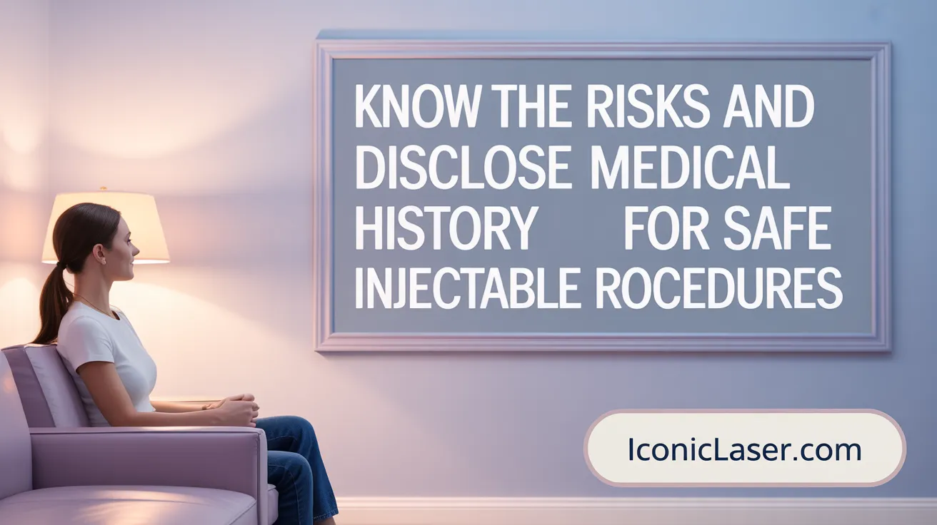 Know the Risks and Disclose Medical History for Safe Injectable Procedures