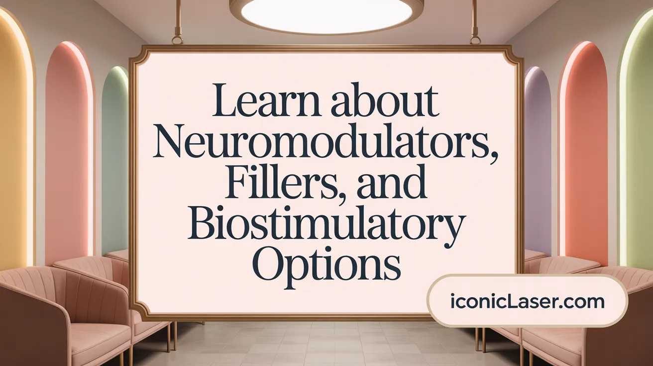 Learn About Neuromodulators, Fillers, and Biostimulatory Options