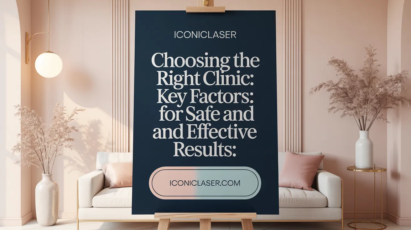 Choosing the Right Clinic: Key Factors for Safe and Effective Results
