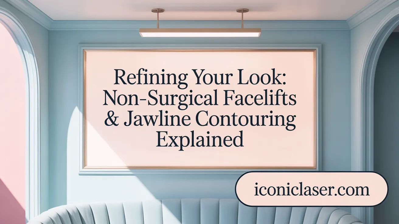 Refining Your Look: Non-Surgical Facelifts & Jawline Contouring Explained