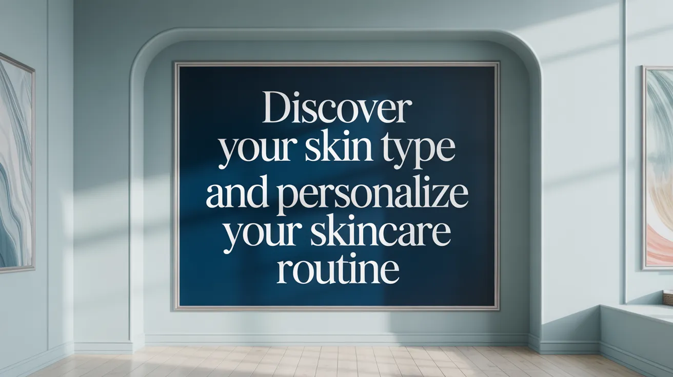 Discover Your Skin Type and Personalize Your Skincare Routine
