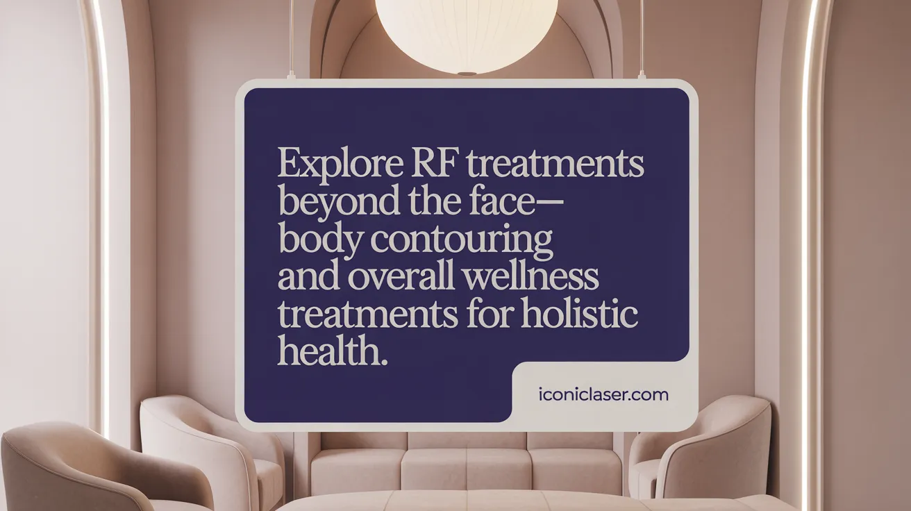 Explore RF treatments beyond the face—body contouring and vaginal rejuvenation for holistic wellness.