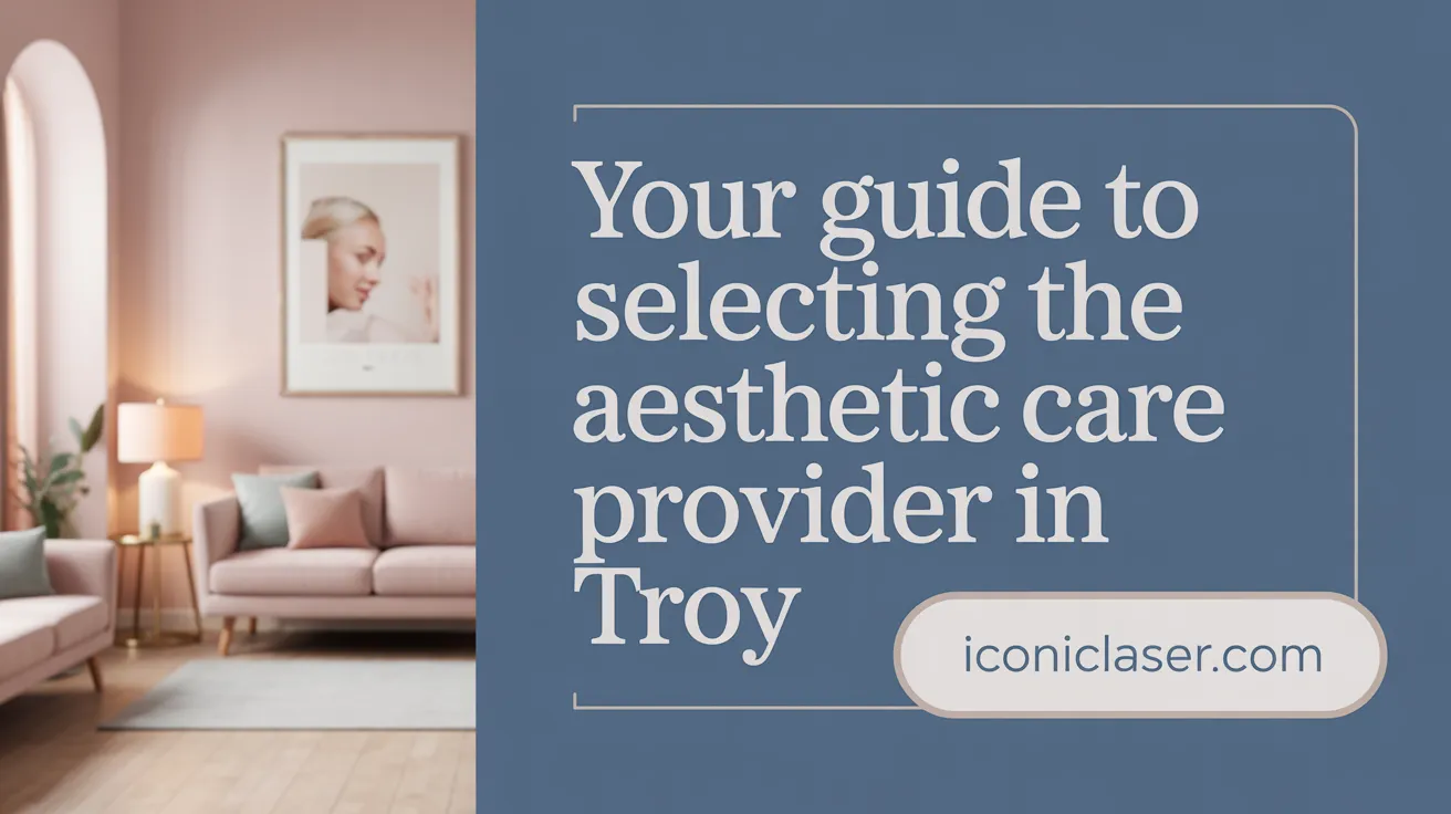 Your Guide to Selecting the Perfect Aesthetic Care Provider in Troy