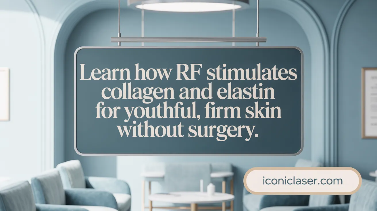 Learn how RF stimulates collagen and elastin for youthful, firm skin without surgery.