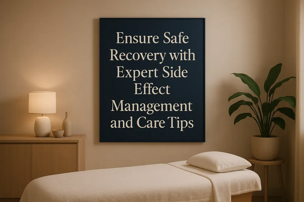 Ensure Safe Recovery with Expert Side Effect Management and Care Tips