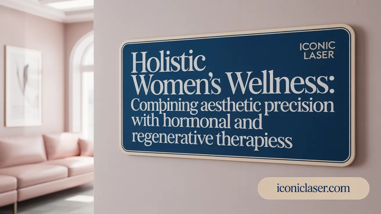 Holistic Women’s Wellness: Combining Aesthetic Precision with Hormonal and Regenerative Therapies