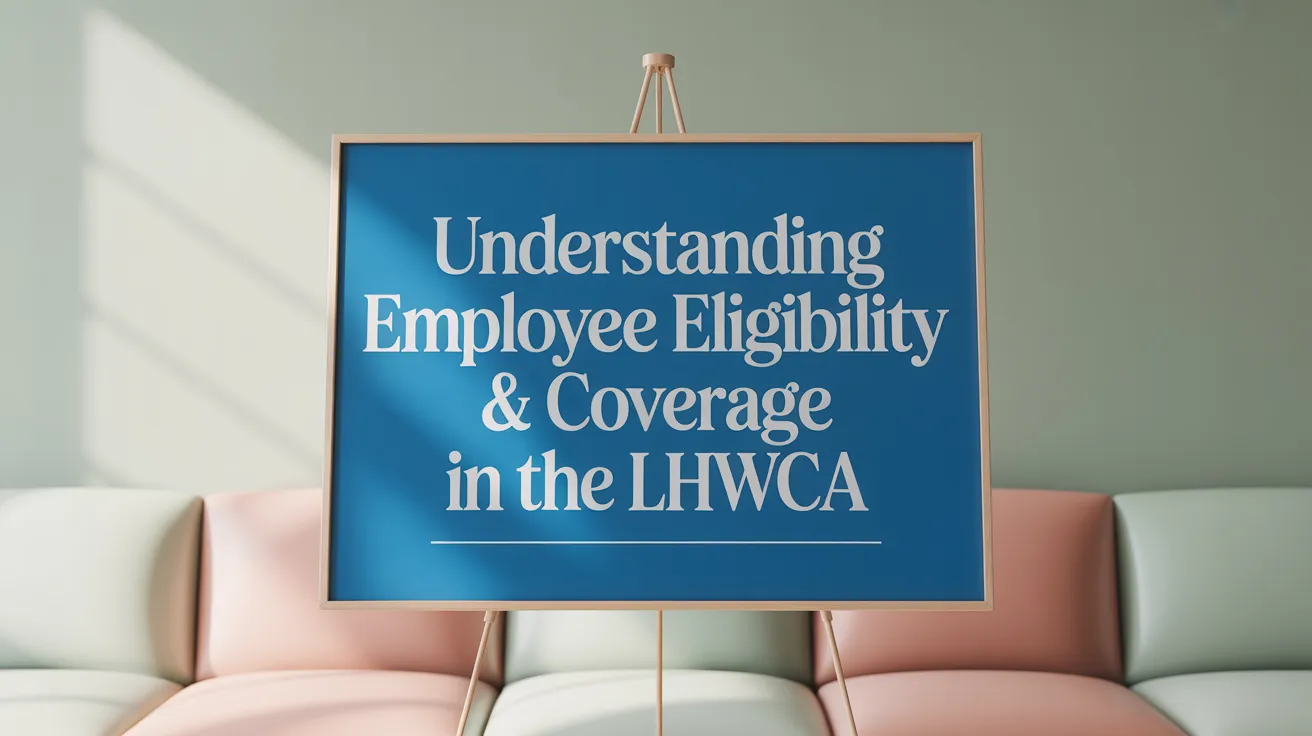Understanding Employee Eligibility & Coverage in the LHWCA