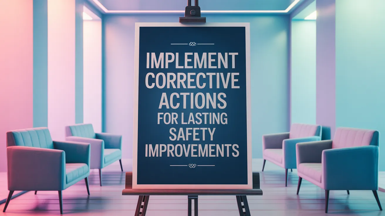 Implement Corrective Actions for Lasting Safety Improvements
