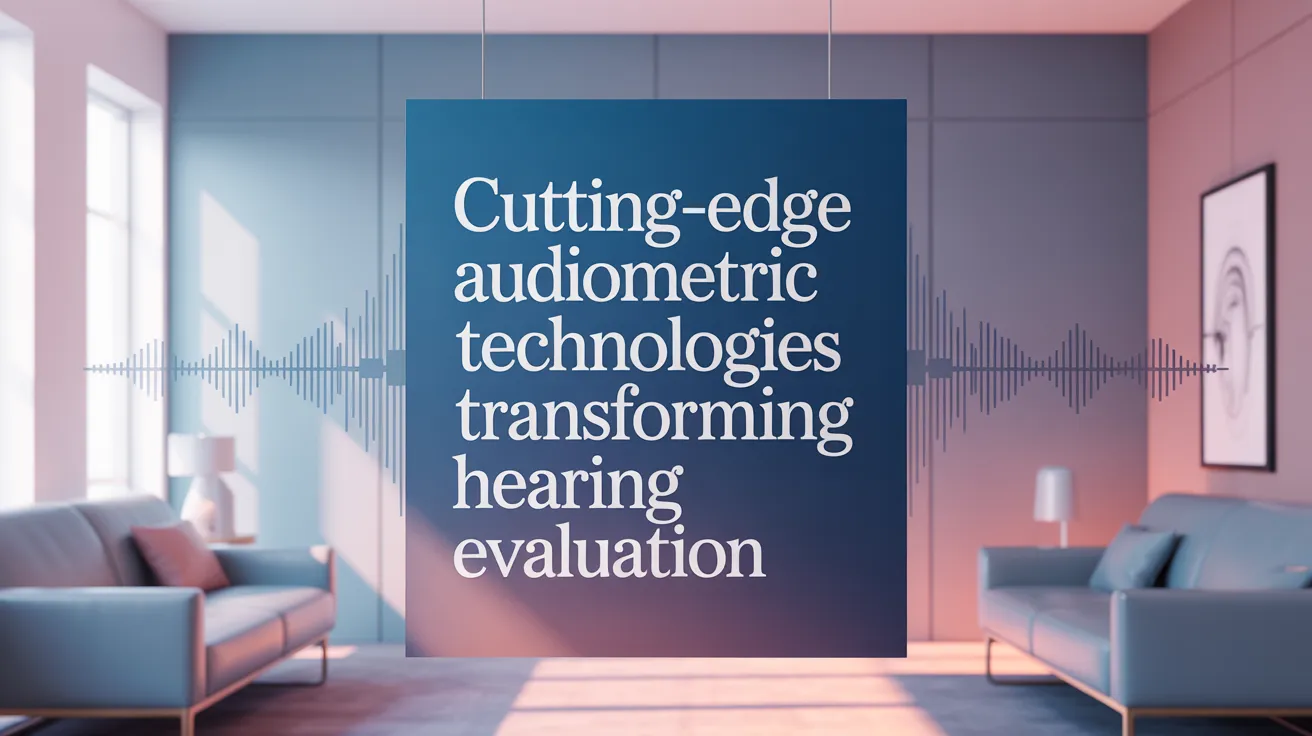 Cutting-Edge Audiometric Technologies Transforming Hearing Evaluation