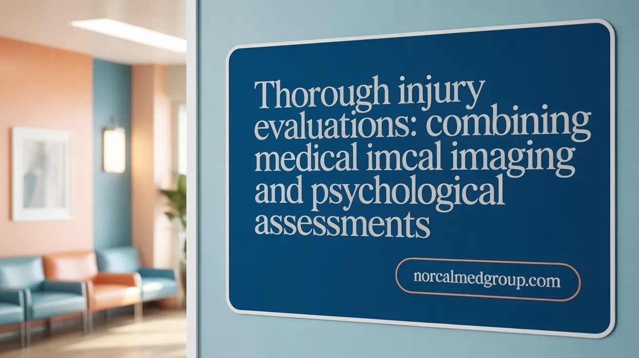 Thorough Injury Evaluations: Combining Medical Imaging and Psychological Assessments