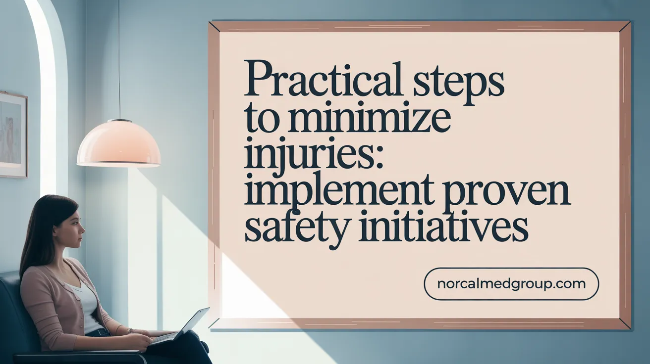 Practical Steps to Minimize Injuries: Implement Proven Safety Initiatives