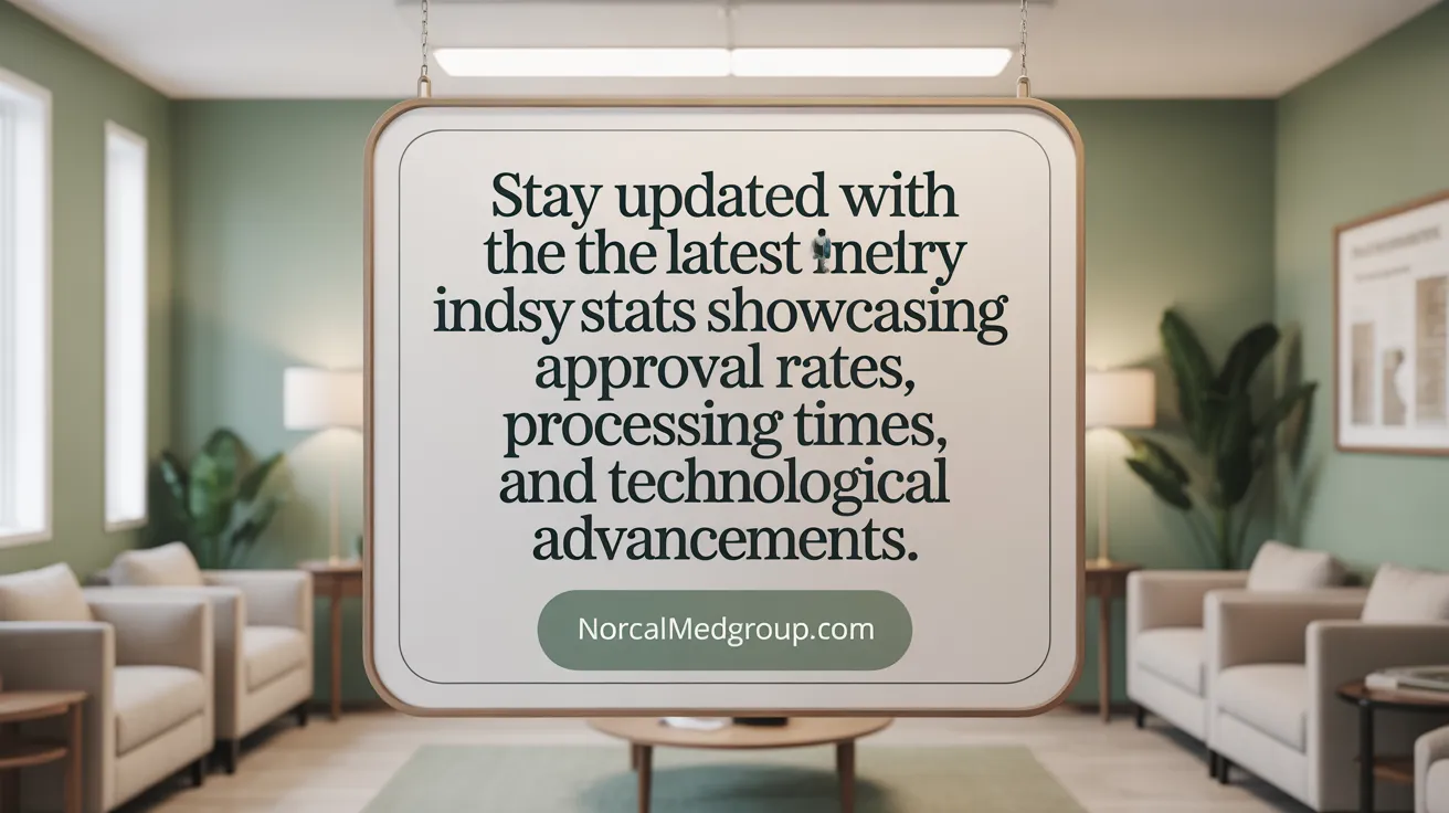 Stay informed with the latest industry stats revealing approval rates, processing times, and technological advancements.