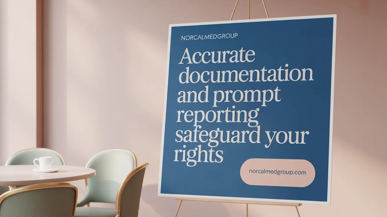 Accurate Documentation and Prompt Reporting Safeguard Your Rights