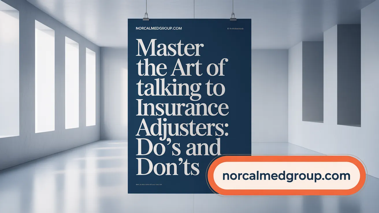 Master the Art of Talking to Insurance Adjusters: Do’s and Don’ts