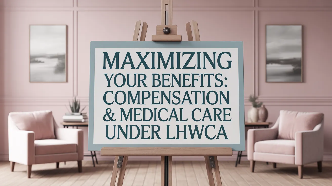 Maximizing Your Benefits: Compensation & Medical Care under LHWCA