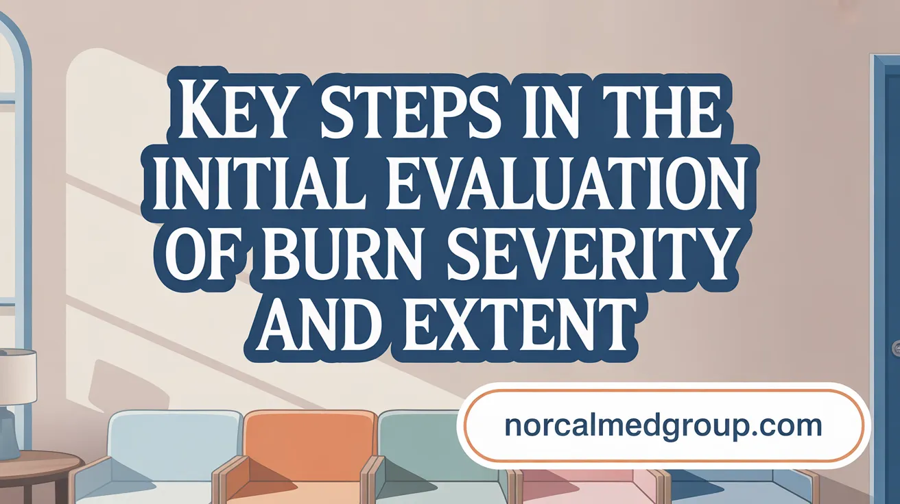 Key Steps in the Initial Evaluation of Burn Severity and Extent