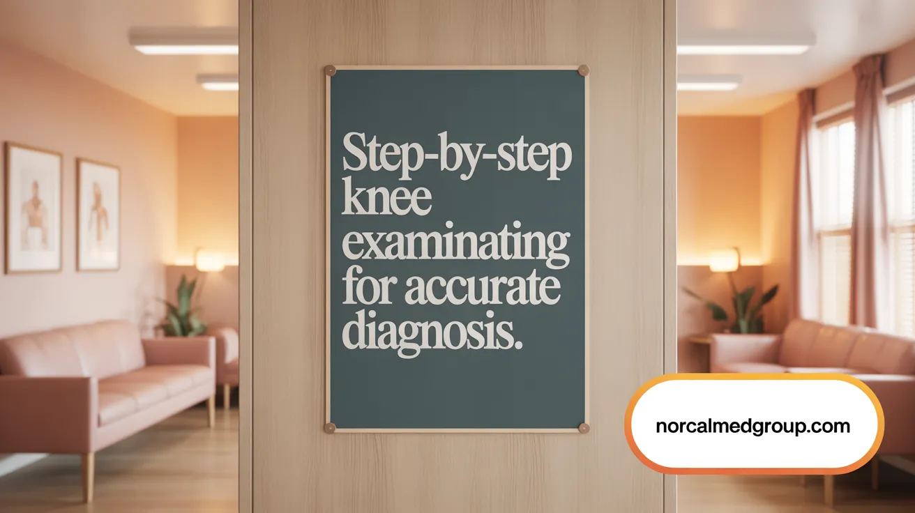 Step-by-Step Knee Examination for Precise Diagnosis