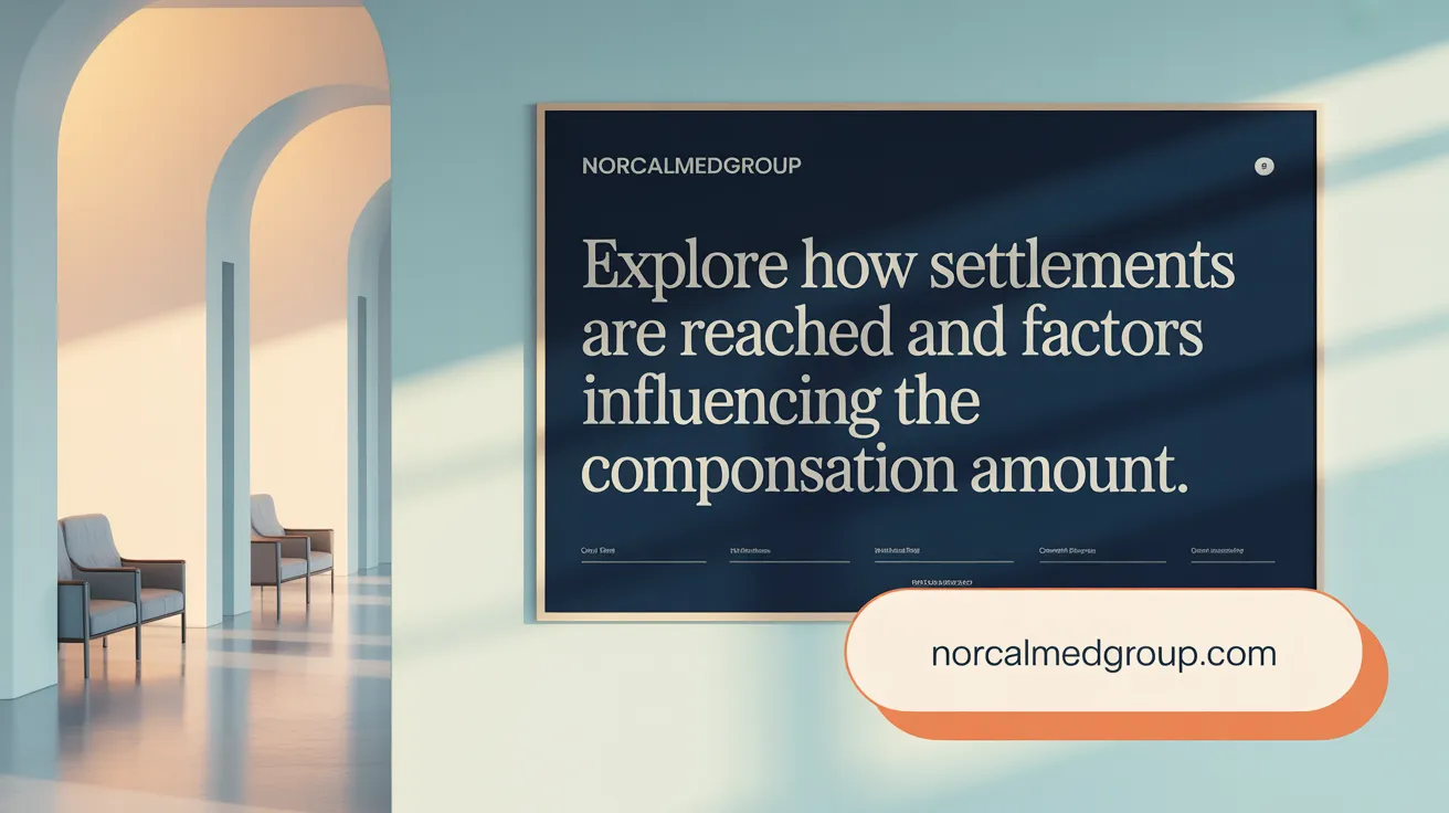 Explore how settlements are reached and factors influencing the compensation amount.