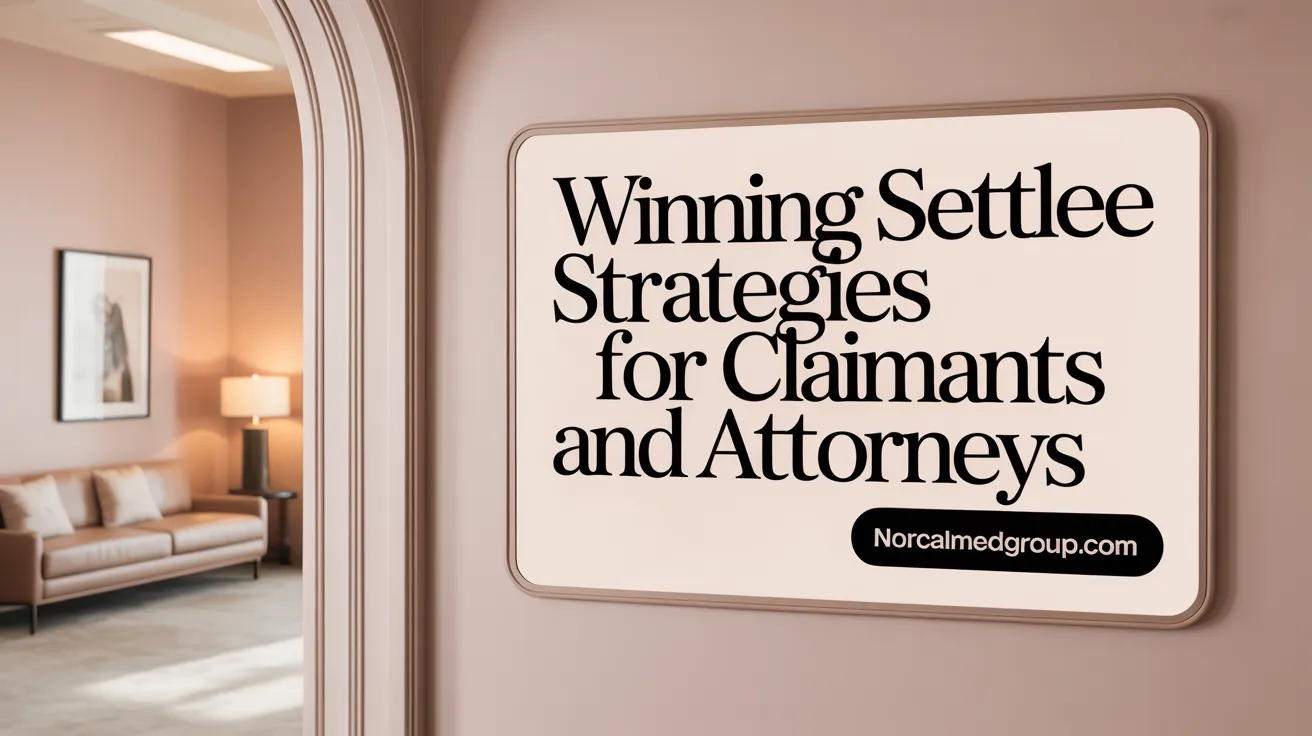Winning Settlement Strategies for Claimants and Attorneys