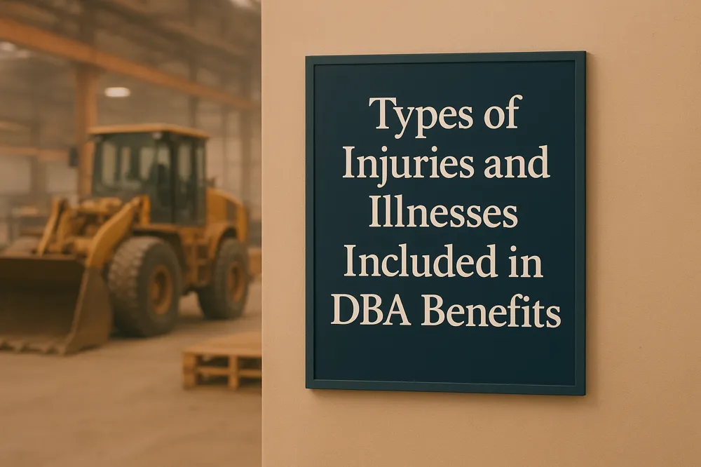Types of Injuries and Illnesses Included in DBA Benefits