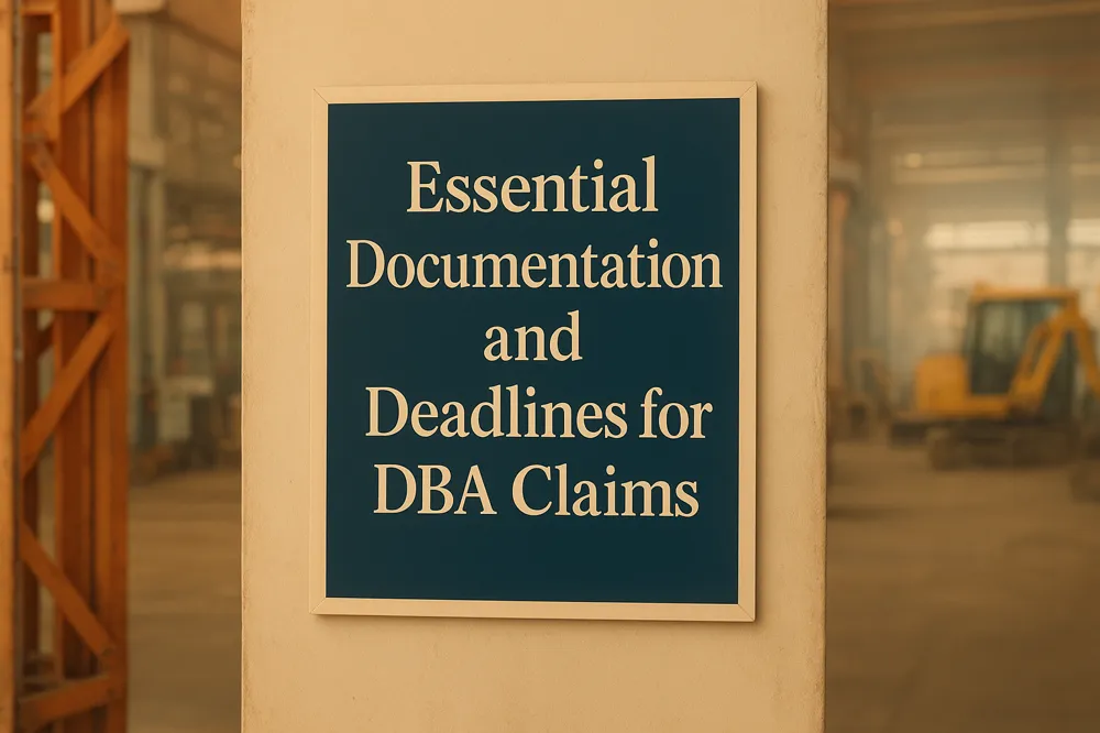 Essential Documentation and Deadlines for DBA Claims