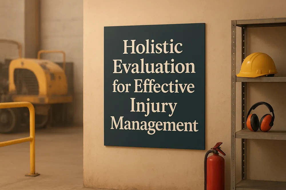 Holistic Evaluation for Effective Injury Management
