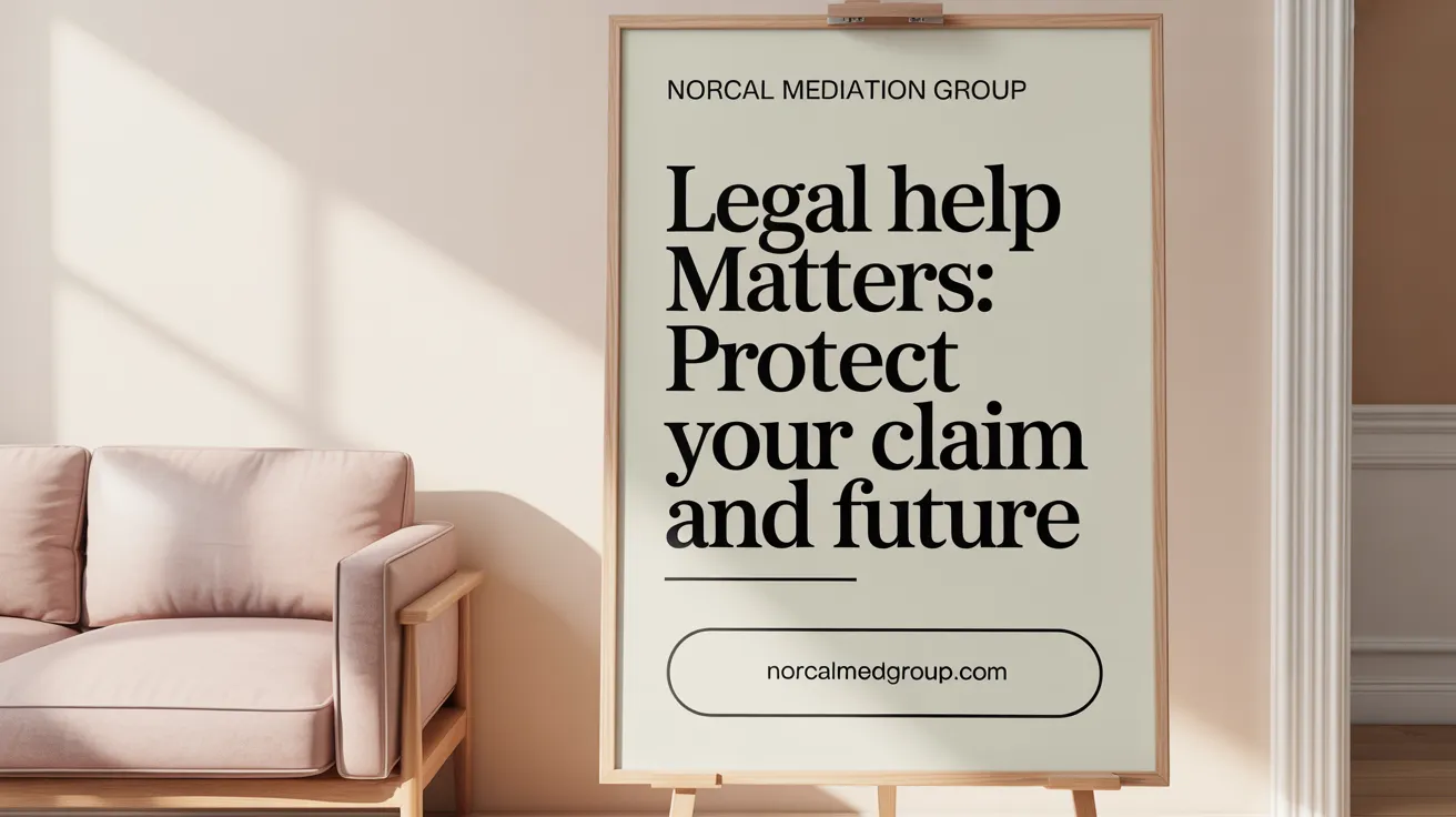 Legal Help Matters: Protect Your Claim and Future