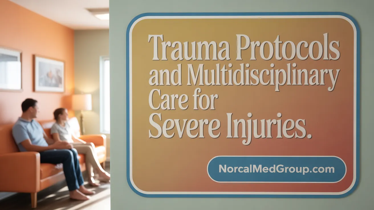 Trauma Protocols and Multidisciplinary Care for Severe Injuries