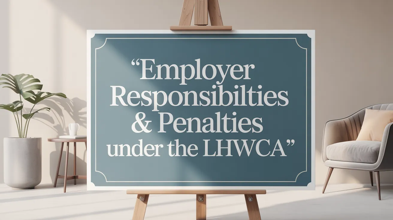 Employer Responsibilities & Penalties Under the LHWCA