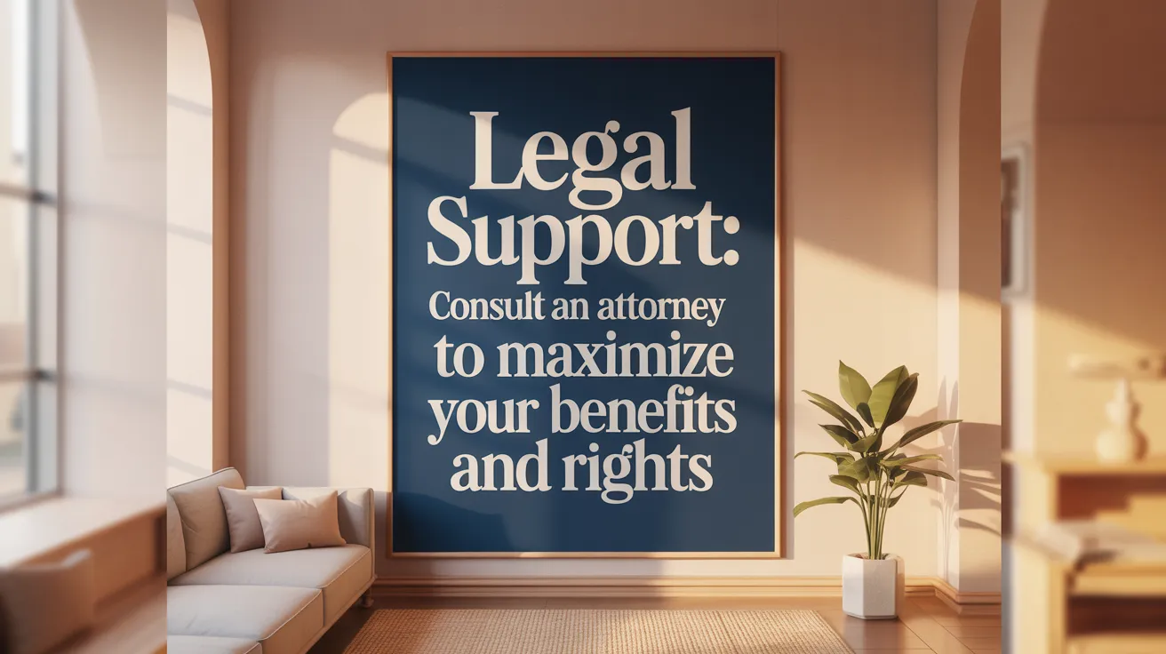 Legal Support: Consult an Attorney to Maximize Your Benefits and Rights