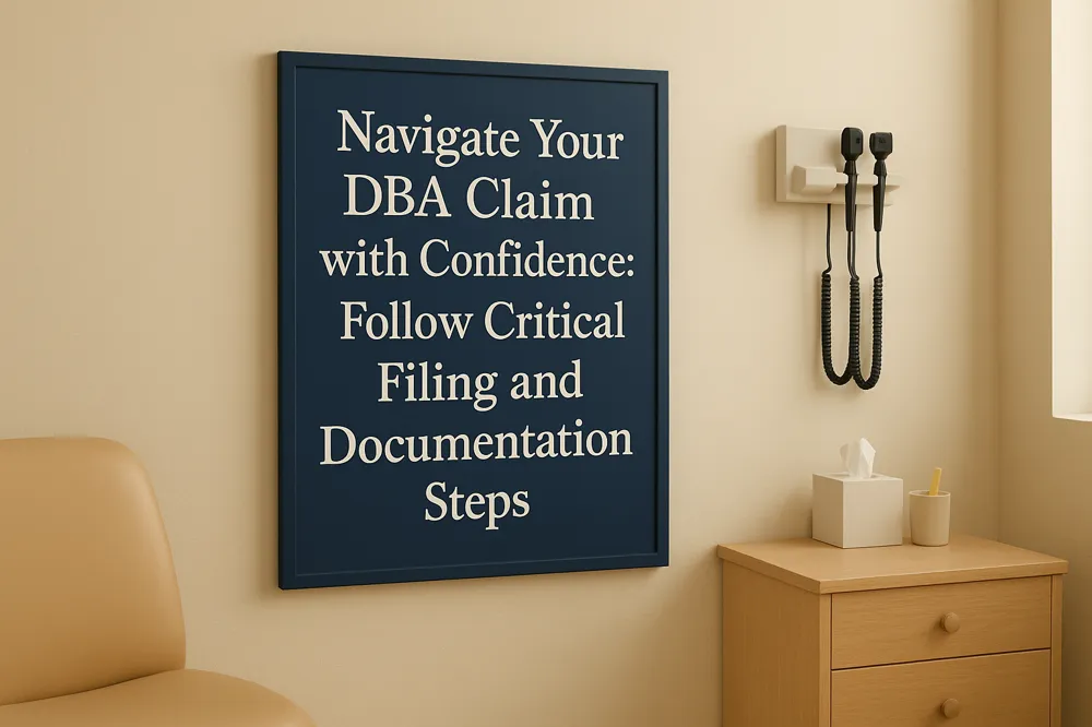 Navigate Your DBA Claim with Confidence: Follow Critical Filing and Documentation Steps