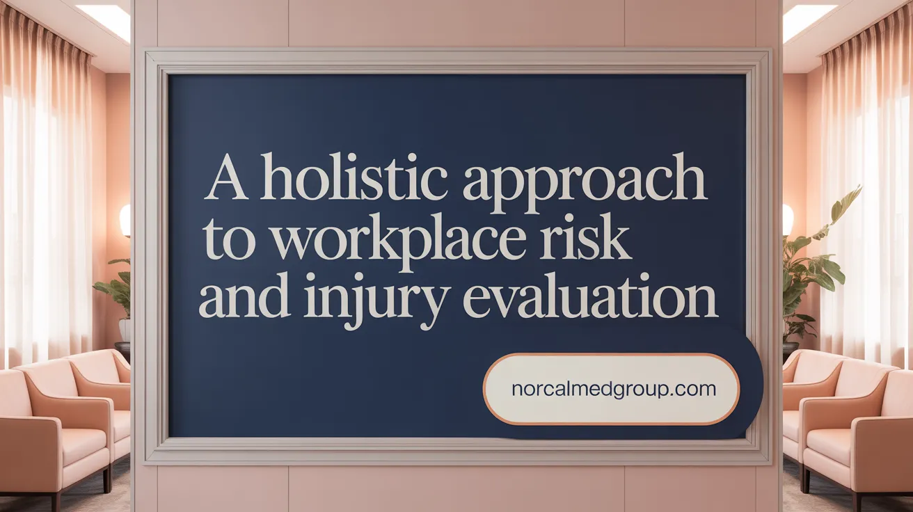 A Holistic Approach to Workplace Risk and Injury Evaluation