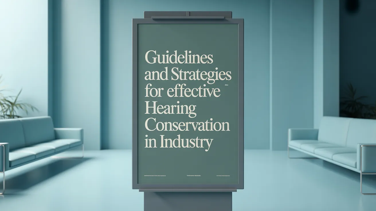 Guidelines and Strategies for Effective Hearing Conservation in Industry