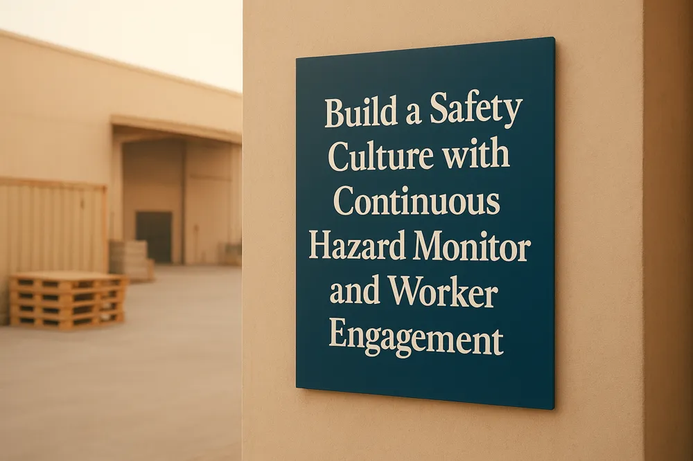 Build a Safety Culture with Continuous Hazard Monitoring and Worker Engagement
