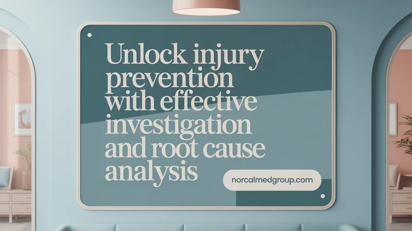 Unlock Injury Prevention with Effective Investigation and Root Cause Analysis
