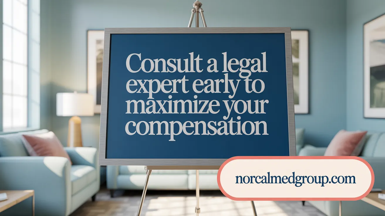 Consult a Legal Expert Early to Maximize Your Compensation