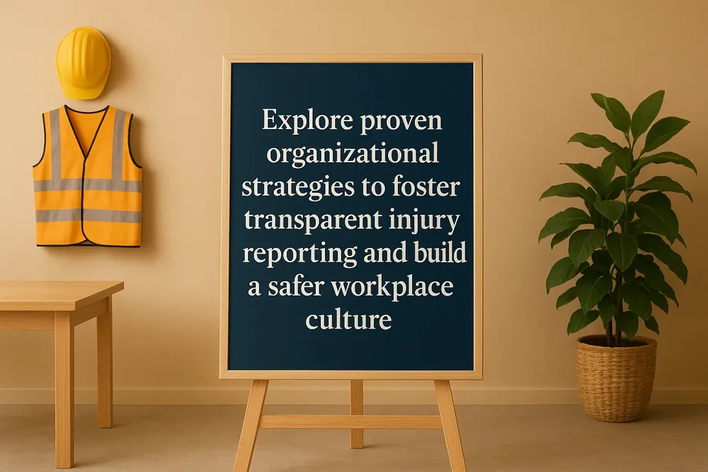 Explore proven organizational strategies to foster transparent injury reporting and build a safer workplace culture.