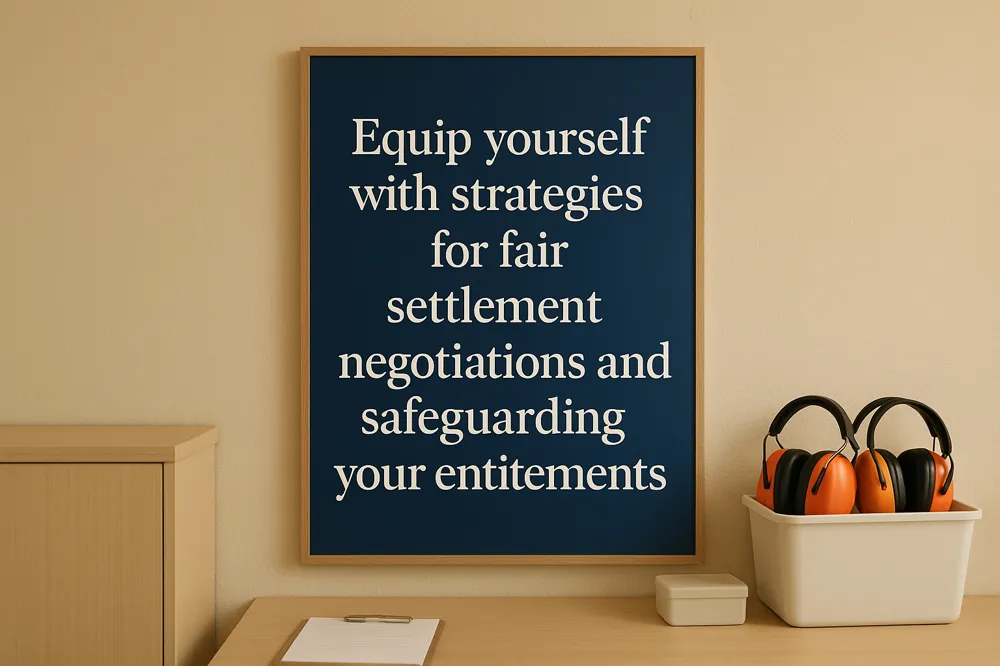 Equip yourself with strategies for fair settlement negotiations and safeguarding your entitlements.