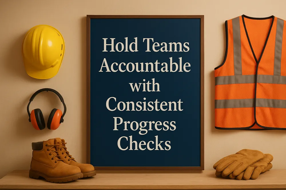 Hold Teams Accountable with Consistent Progress Checks