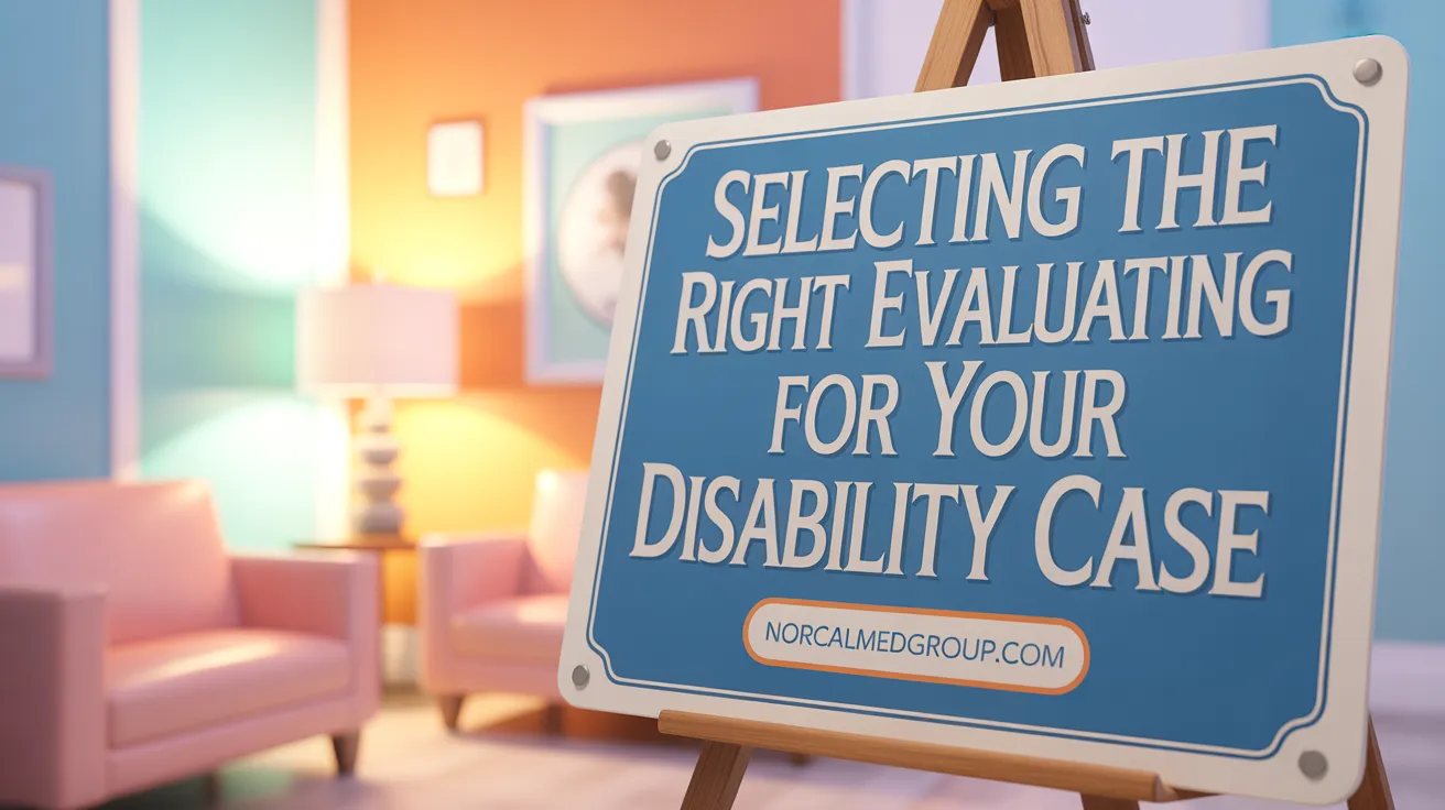 Choosing the Right Evaluation for Your Disability Case