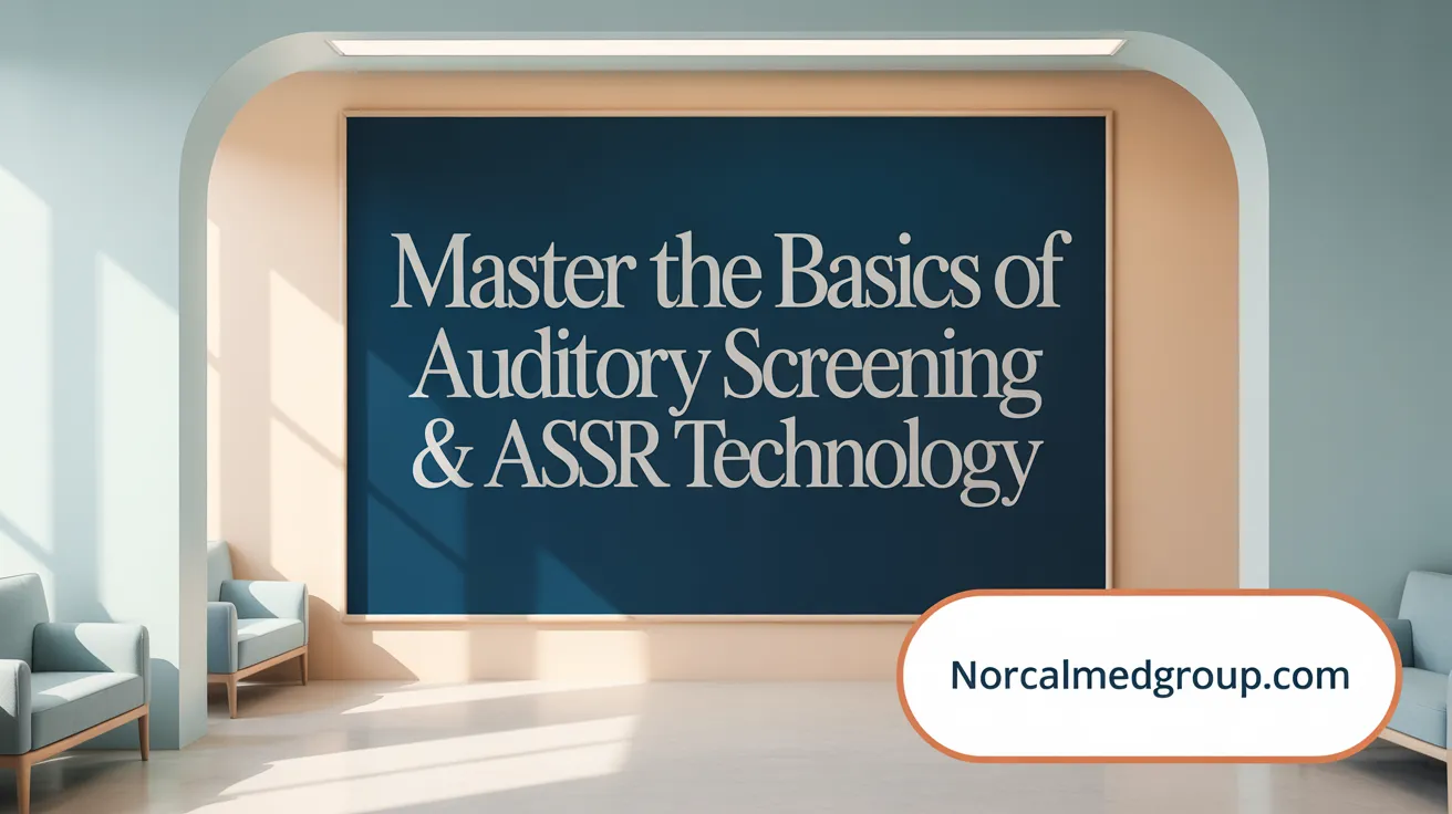 Master the Basics of Auditory Screening & ASSR Technology