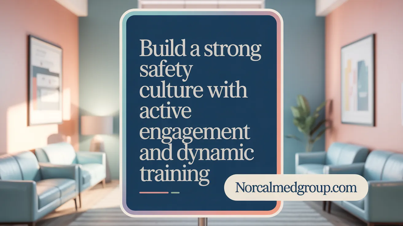 Build a Strong Safety Culture with Active Engagement and Dynamic Training