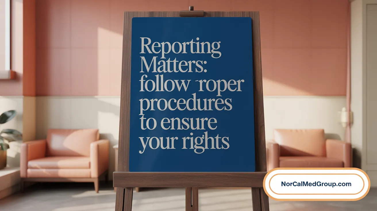 Reporting Matters: Follow Proper Procedures to Ensure Your Rights