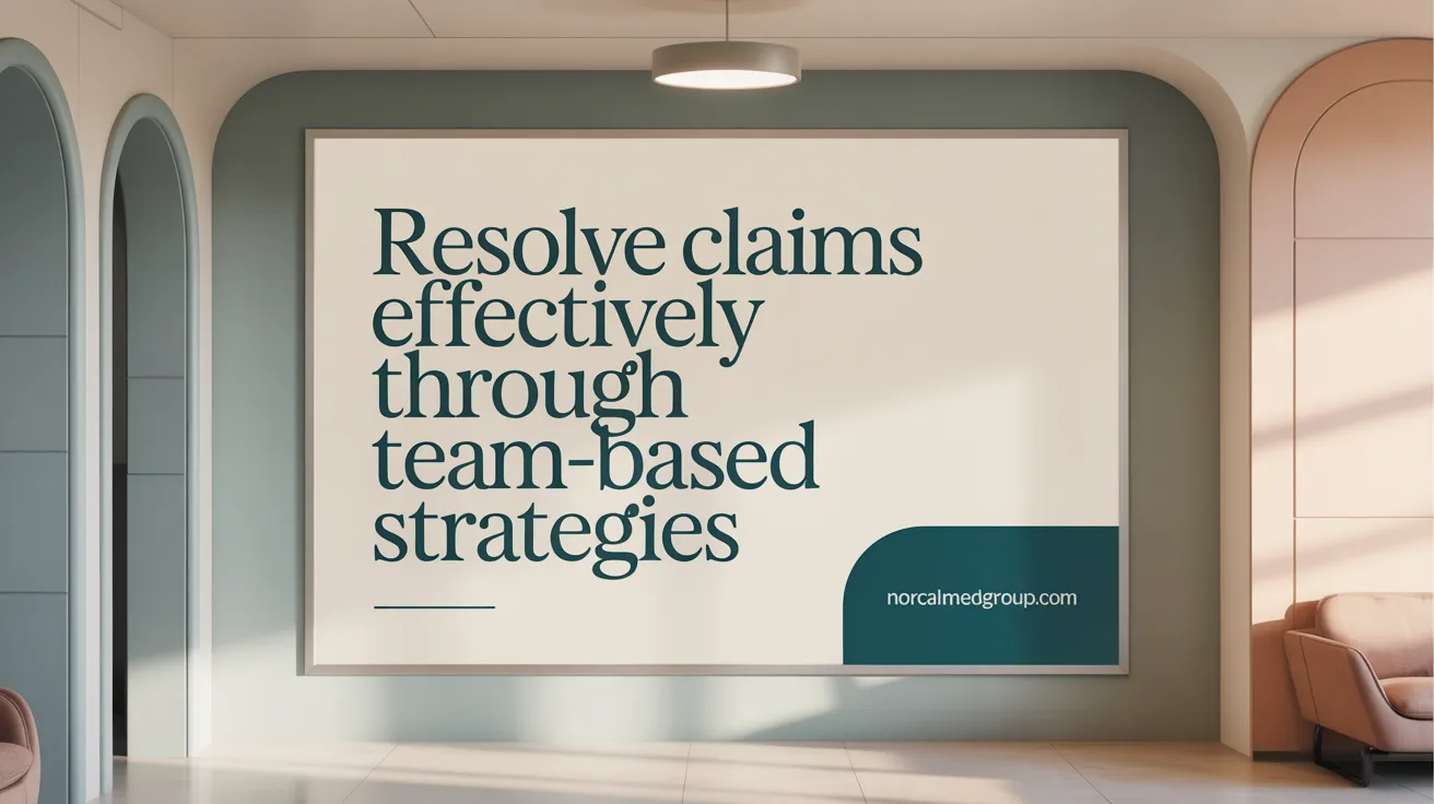 Resolve Claims Effectively through Team-based Strategies