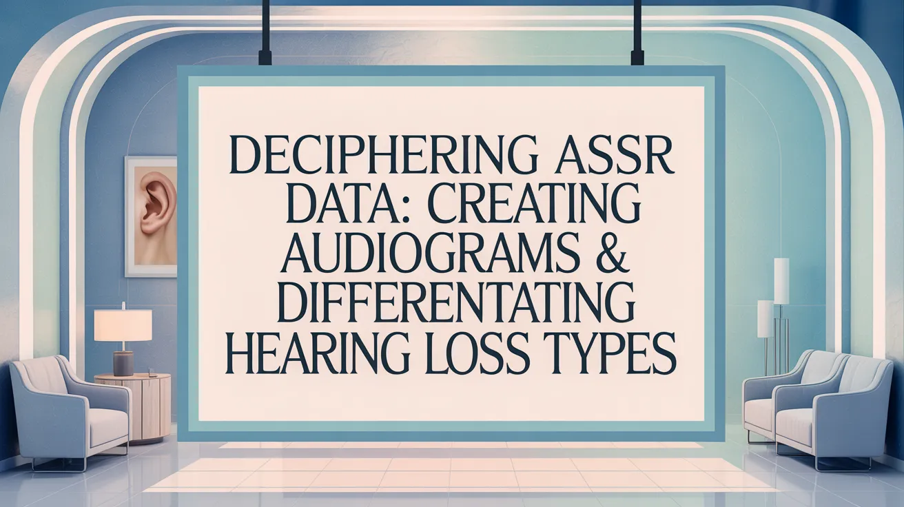 Deciphering ASSR Data: Creating Audiograms & Differentiating Hearing Loss Types