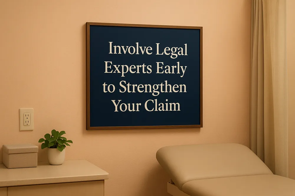 Involve Legal Experts Early to Strengthen Your Claim